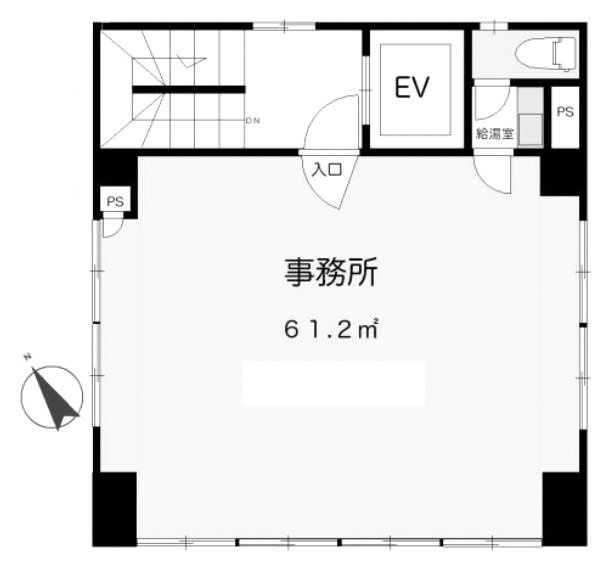 小川ビル7F 間取り図