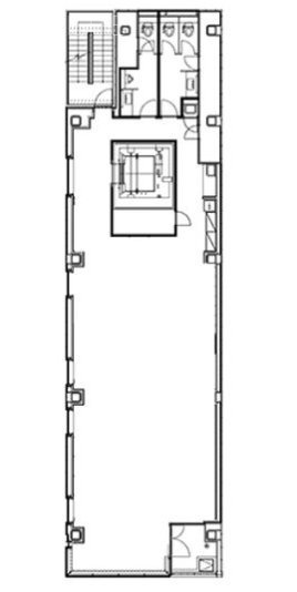 MCA京橋ビル3F 間取り図
