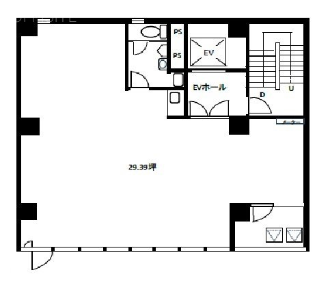 TYビル5F 間取り図