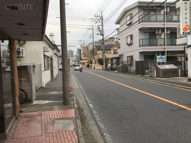 コーポ華ビル ビル前面道路