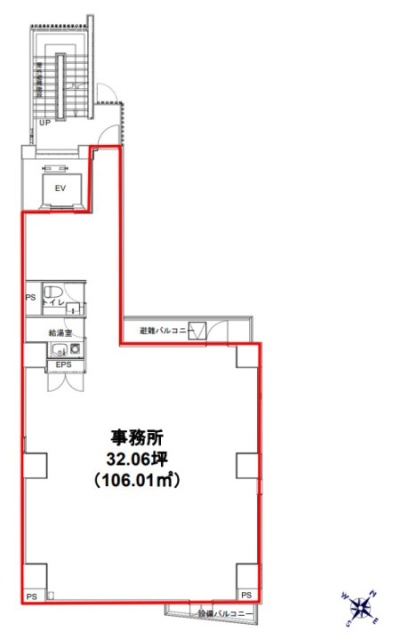 GINZA-A54F 間取り図