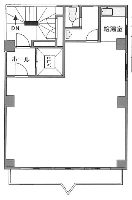 トレスビル2F 間取り図