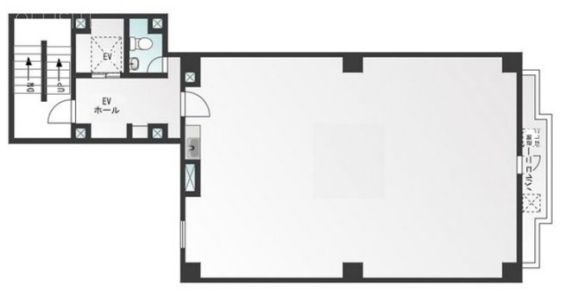 写光ビル4F 間取り図