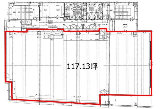 JRE青山クリスタルビル4F 間取り図