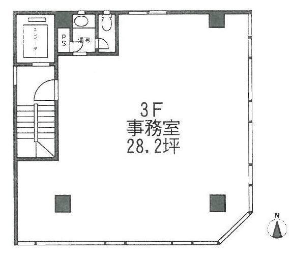 三光ビル3F 間取り図