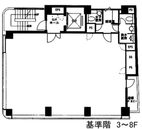 虎ノ門3丁目アネックス7F 間取り図