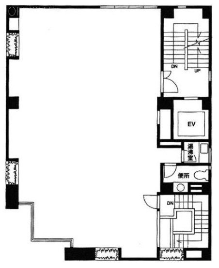 丸山印刷第2ビル2F 間取り図