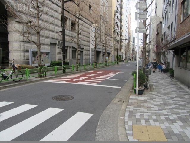 小谷野ビル ビル前面道路