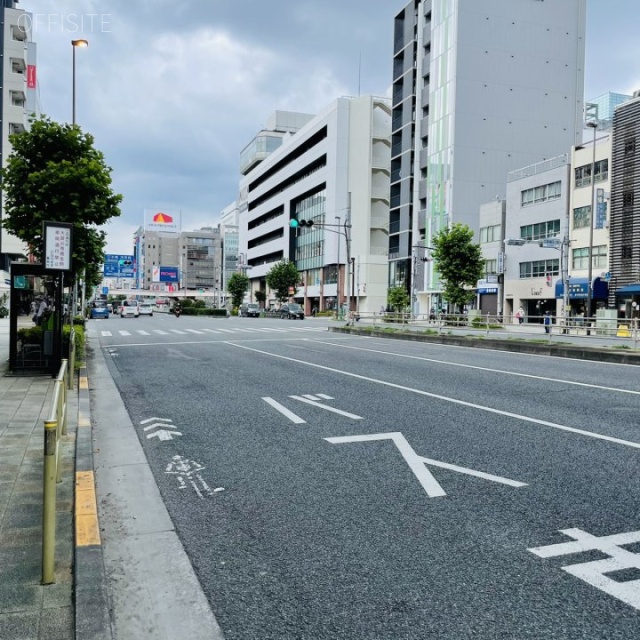 VORT錦糸町駅前Ⅱ ビル前面道路