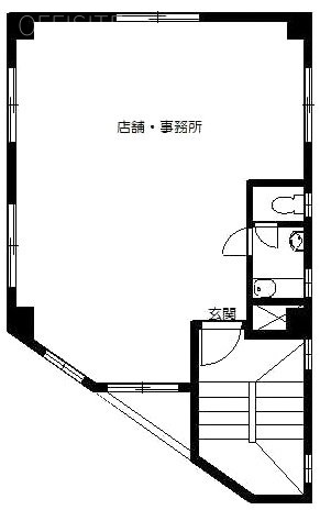 プロヴァンスO・M審美館2F 間取り図