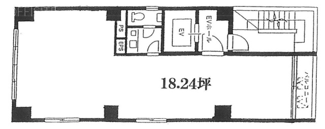 本郷平野ビル5F 間取り図