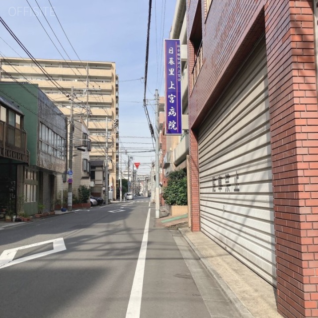 セントラルビルあらかわ 前面道路