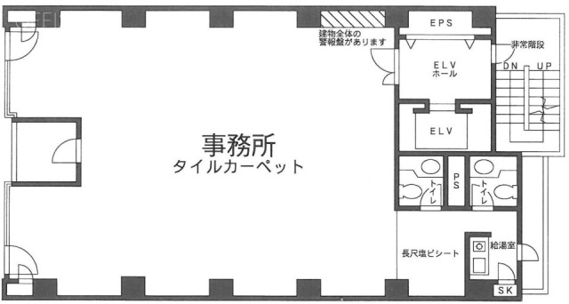 銀座UKビル5F 間取り図