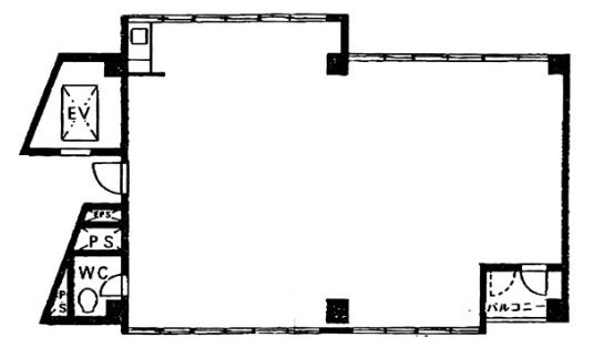 代官山島田ビル2F 間取り図