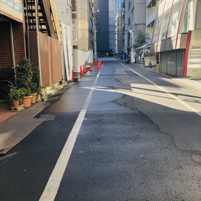 ミュゼ表参道 ビル前面道路