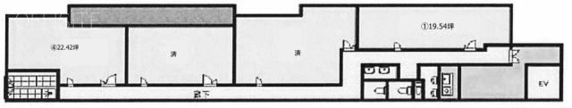 協同産業本宿町ビル4 間取り図