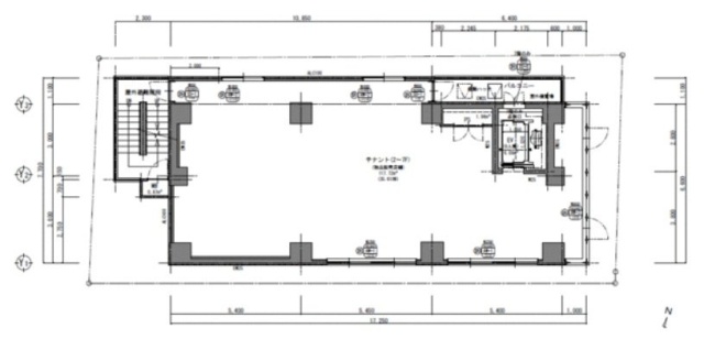 Pleasure Omiya2F 間取り図