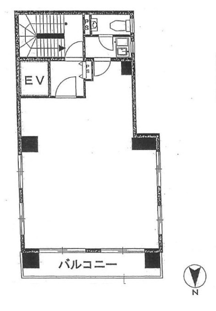 吉延ビル4F 間取り図