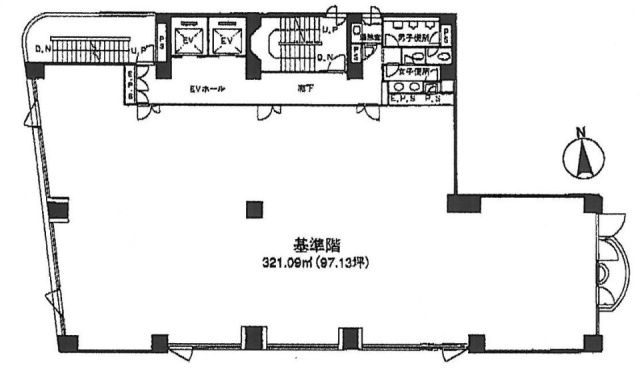 五反田HSビル5F 間取り図