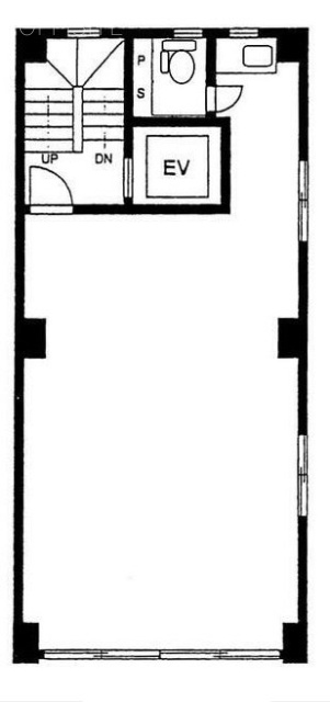 淡路ビル6F 間取り図