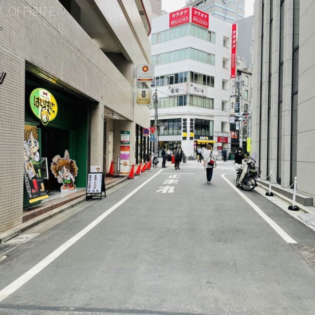 恵比寿壱番館ビル ビル前面道路