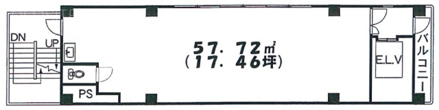 ファインズ五反田4F 間取り図