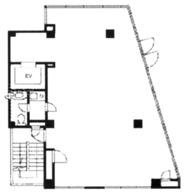 代々木スクエア4F 間取り図