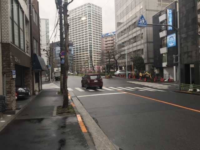 サクセス銀座東 ビル前面道路