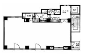 ヒューリック恵比寿ビル4F 間取り図