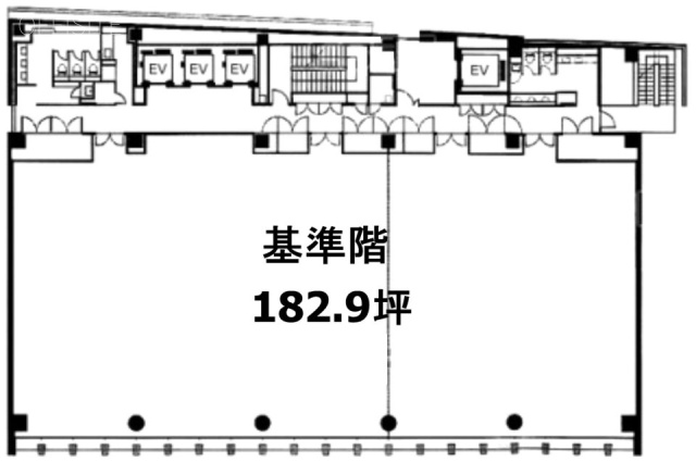 新橋アイマークビル6F 間取り図