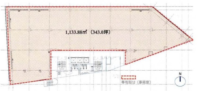 興和三田ビル5F 間取り図