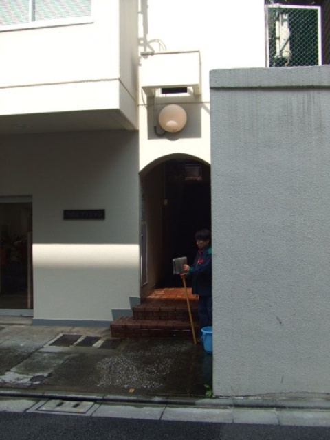 池田山マンション エントランス