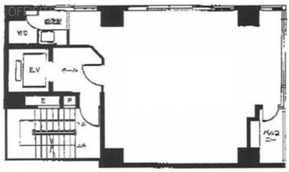 YKビル8F 間取り図