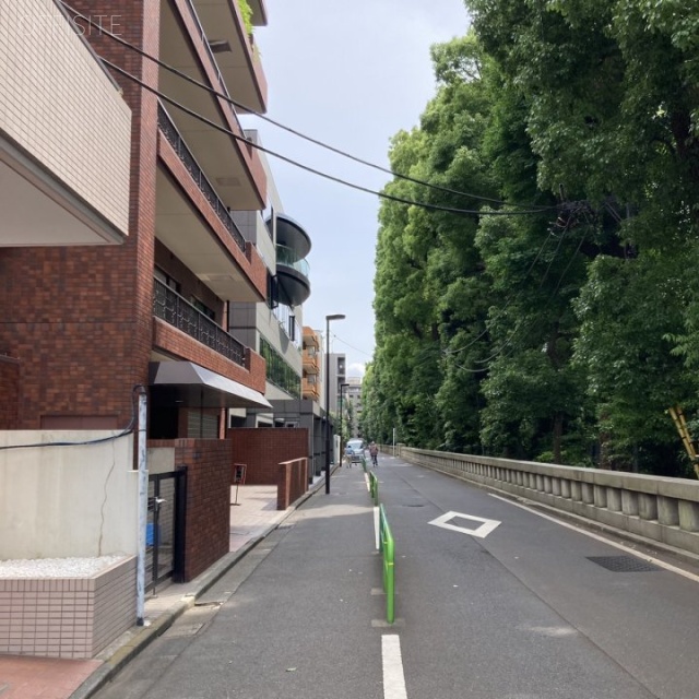 北の丸レジデンスビル ビル前面道路