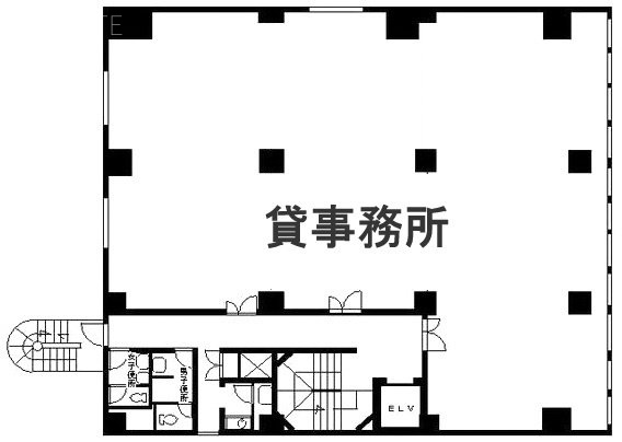 オリンピック錦町ビル3F 間取り図