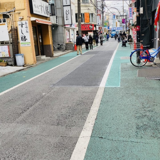 ヴィラフォレスト経堂 ビル前面道路