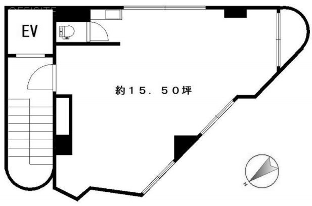 中島ビル5F 間取り図
