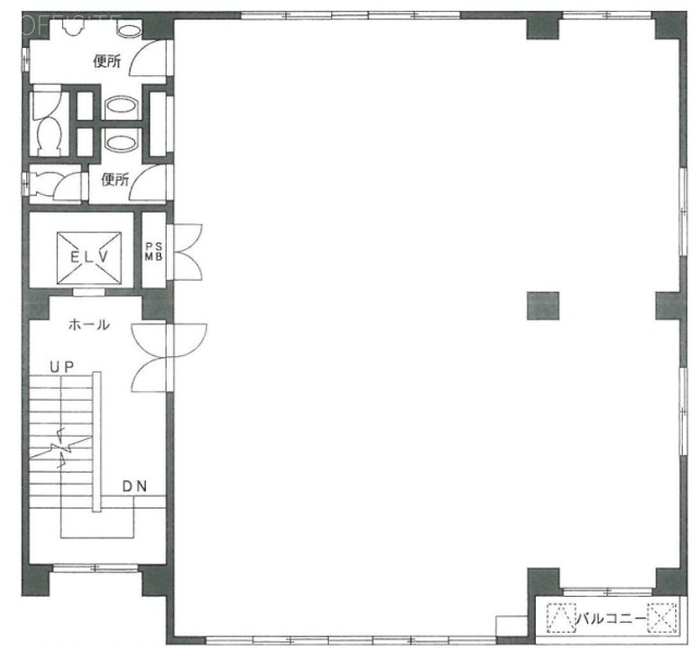 オーティビル2F 間取り図