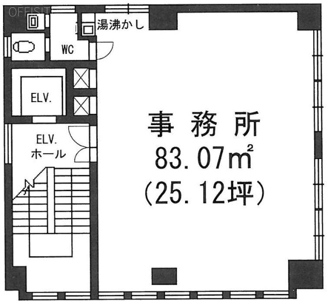 小菅ビル2F 間取り図