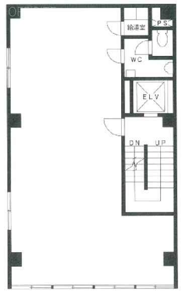 矢島ビル3F 間取り図