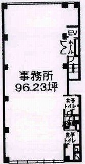 松涛神山町ビル2F 間取り図