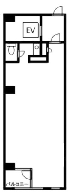 清光堂ビル1F 間取り図