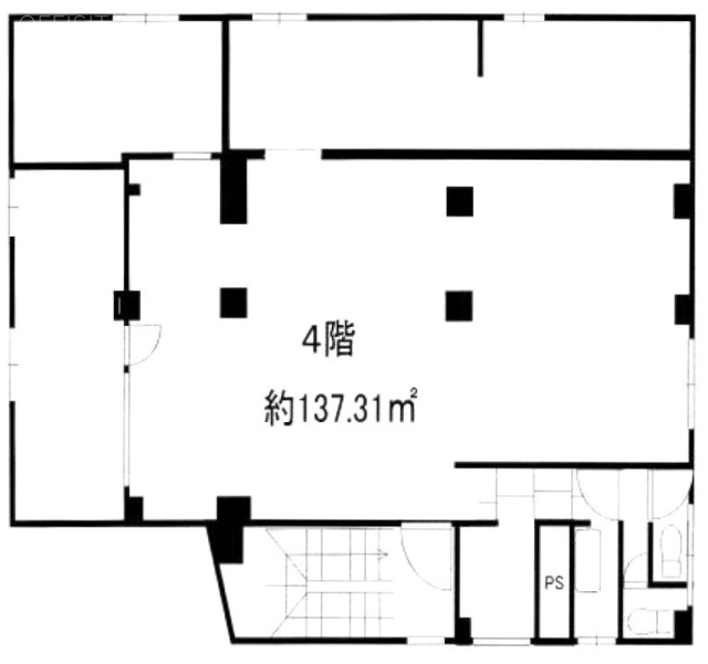 住研ビル4F 間取り図