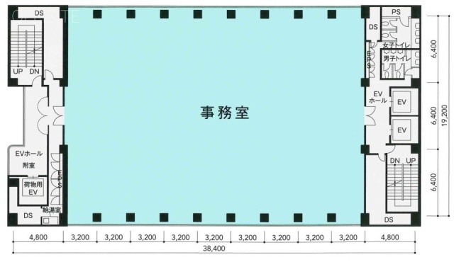 品川イースト2F 間取り図