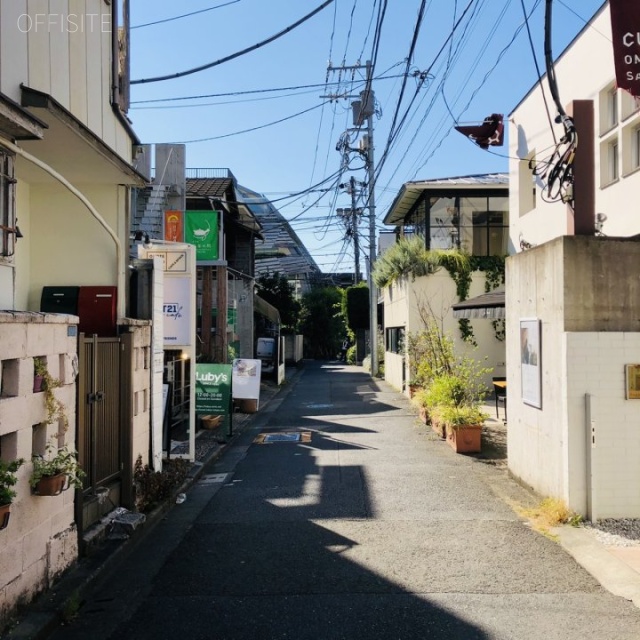 アルカディア表参道 ビル前面道路