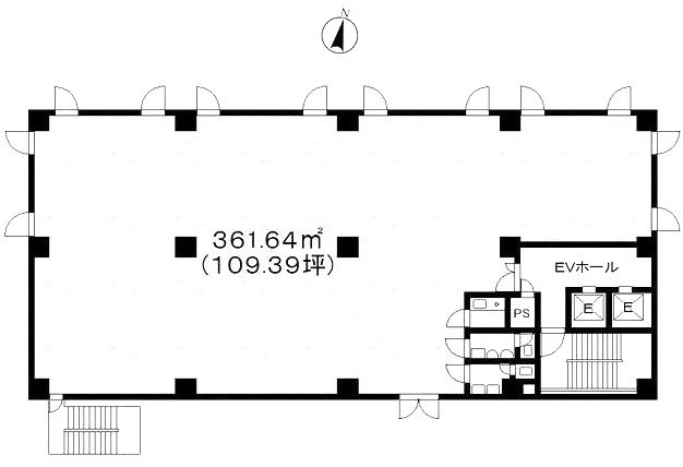 トセキビル5F 間取り図