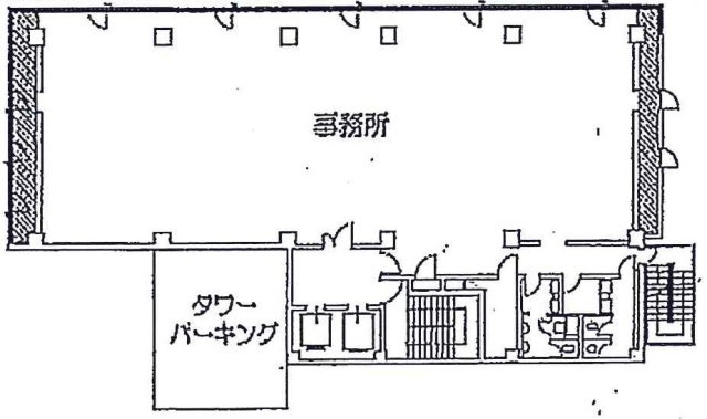 東成ビル1F 間取り図