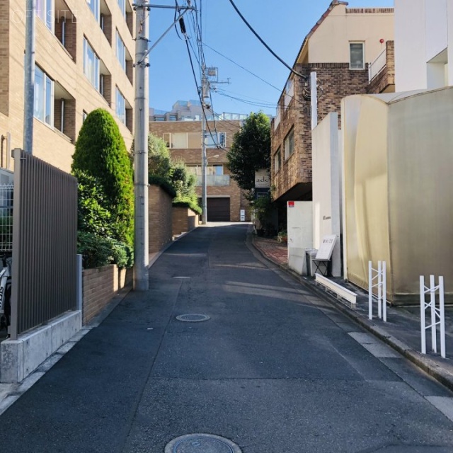 アルカディア表参道 ビル前面道路