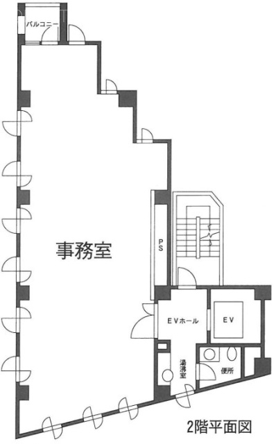 青葉第3ビルB1F 間取り図