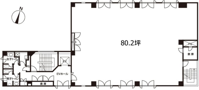 いちご九段三丁目ビル3F 間取り図